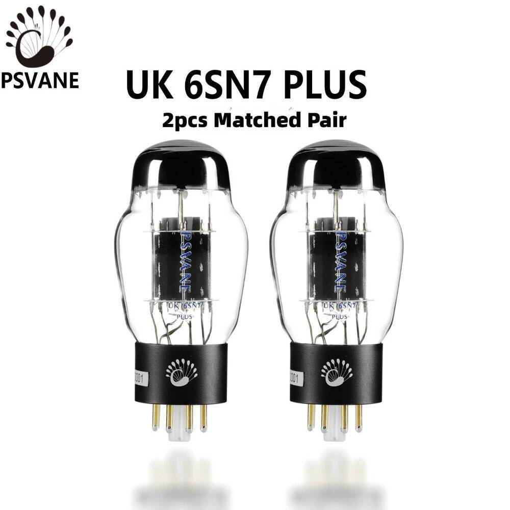 PSVANE UK 6SN7 PLUS สูญญากาศอัพเกรด CV181 6SN7 6N8P 6H8C 6SN7GT 5692 HIFI Audio วาล์ว Electron Tube 