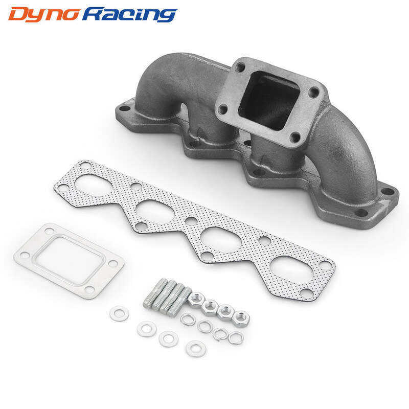 เหล็กหล่อ Turbo Manifold Header Fit สําหรับ Mazda Miata 1990-1997 NA B6-ZE 1.6L T3/T4 Auto Pro Zone