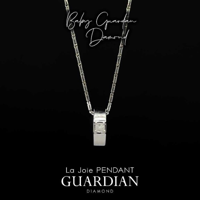 (พร้อมส่ง) La Joie Pendant: Guardian Diamond ความยาว 16 นิ้ว (ความยาวมาตรฐาน) (สินค้าจะยกเลิกการจำห
