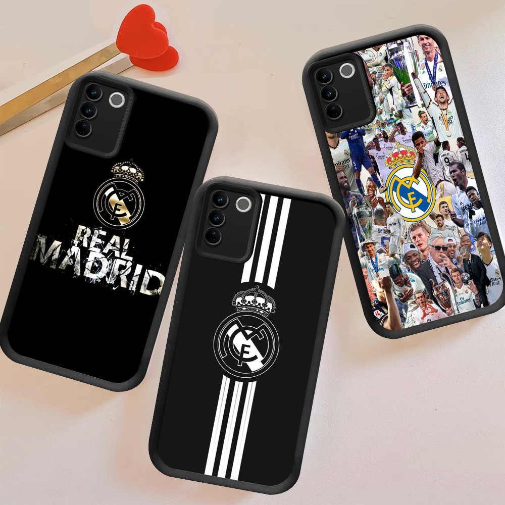 HP เคสโทรศัพท์สําหรับ VIVO IQOO V19 Y27 Y01A T4 V50 Z10 Y300 Lite Pro Plus 5G FB-37 Real Madrid FC