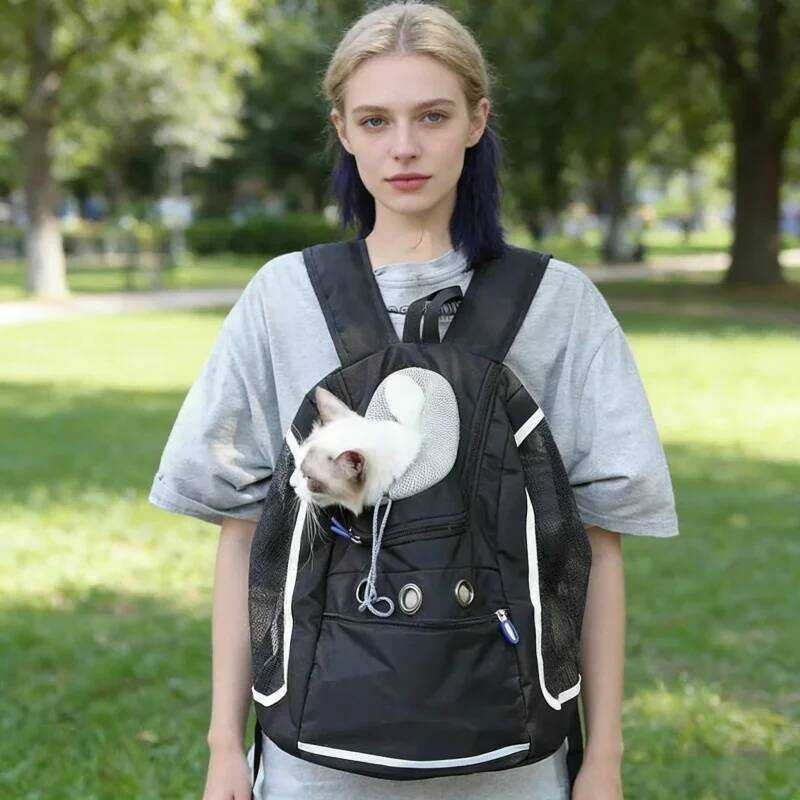 C Pet Dog Carrier Carrier For Backpack Portable Travel Breathable Dog Outdoor Dog Carrier Pet Carry