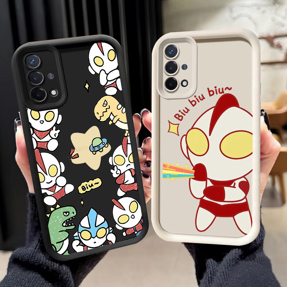 N-15 Ultraman Soft Casing สําหรับ OPPO Reno 4 Lite F17 A16E 4F A16K A93 Pro
