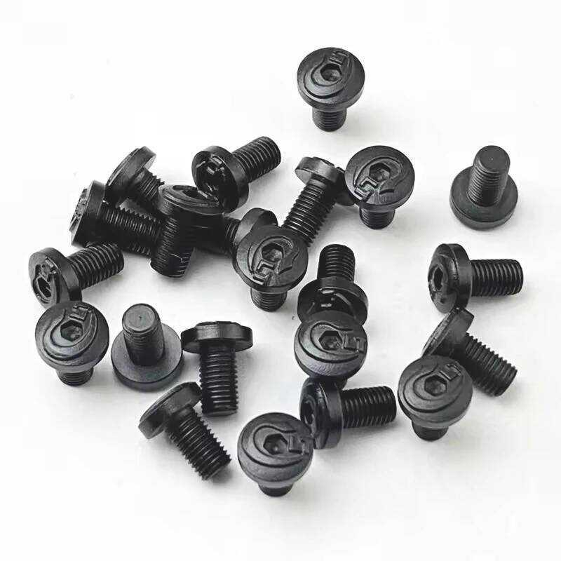 4Pieces 1911 Grips Screws with tool CNC Stainless Steel T8 Plum Screw black 1911 Grips Nail