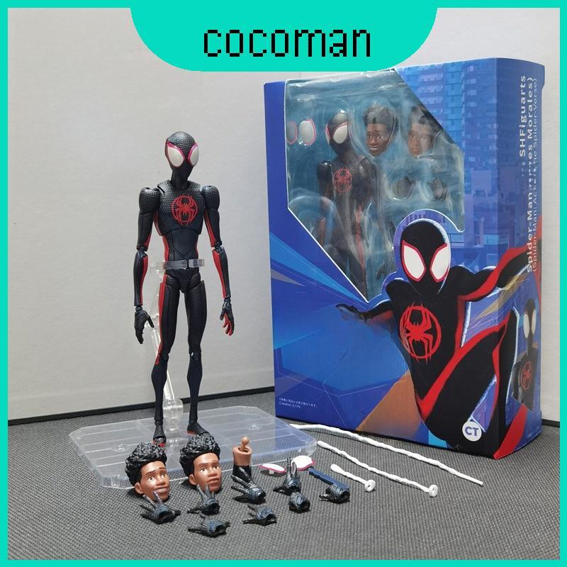 Morales Spiderman Miles Pvc Action Figure สําหรับนักสะสมและฉากแอ็คชั่นสันทนาการ