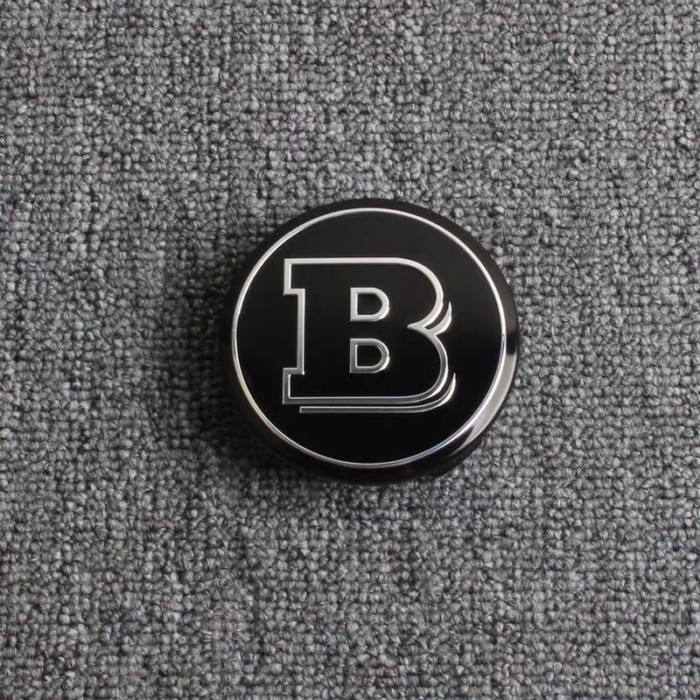 | เหมาะสําหรับ Mercedes-Benz Full Series ดัดแปลง BRABUS Hub Cap S-Class C-Class E-Class GLK Hub Mark