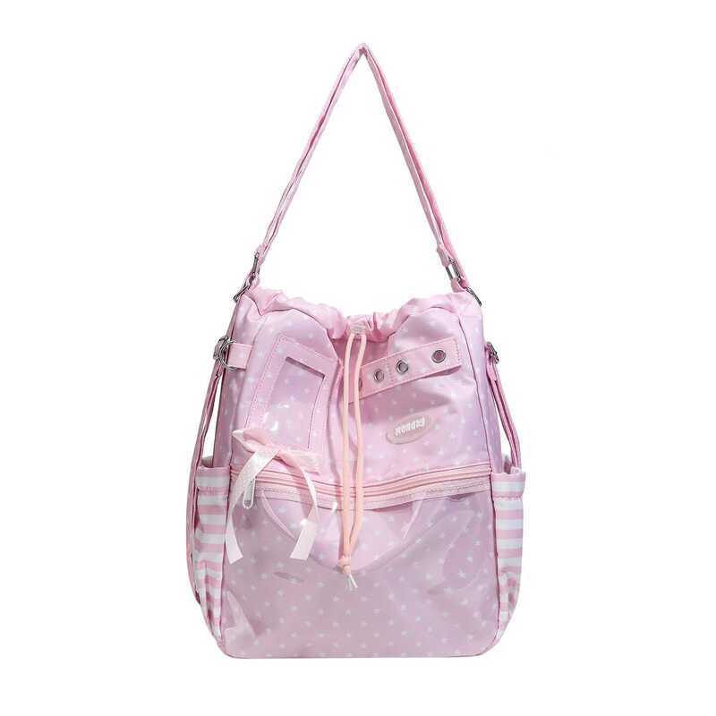 C Japanese Girls Backpack Sweet And Cute Cartoon Ulzzang Ita New Trendy Backpack Commuter Lightweig