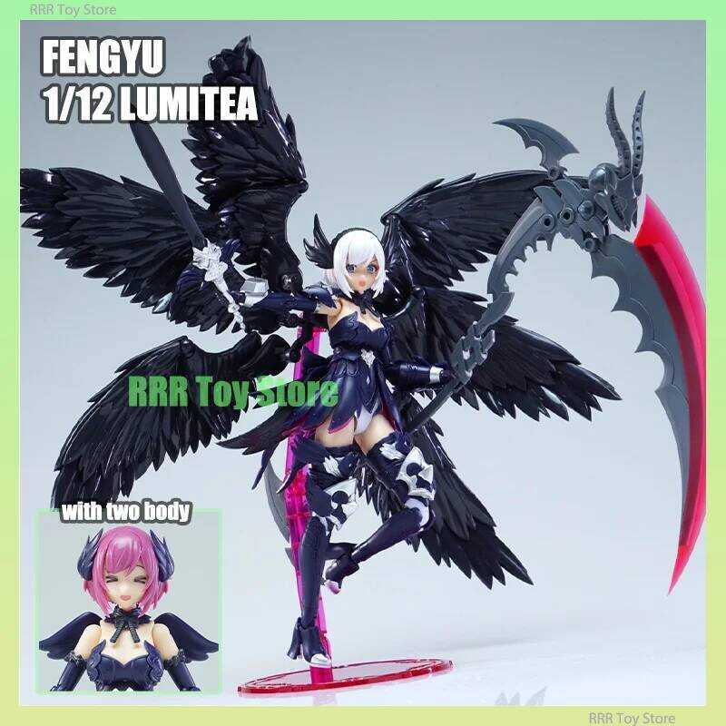 FENGYU 1/12 ARCA NADEA Lumitea React-a Assembly Model Kit Mobile Suit Girl Action Figures Plasitc M