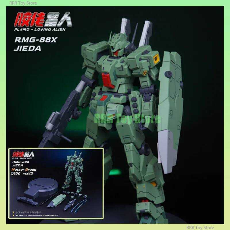PLAMO LOVING ALIEN MG 1/100 JIEDA Jeda RGM-88X Assembly Model Kit Collection Action Figure Robot Pl