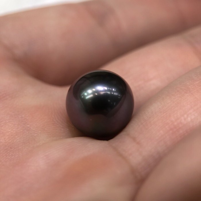 ไข่มุกธรรมชาติแท้ตาฮิติTahiti Black Pearls ลัสเตอร์Peacock