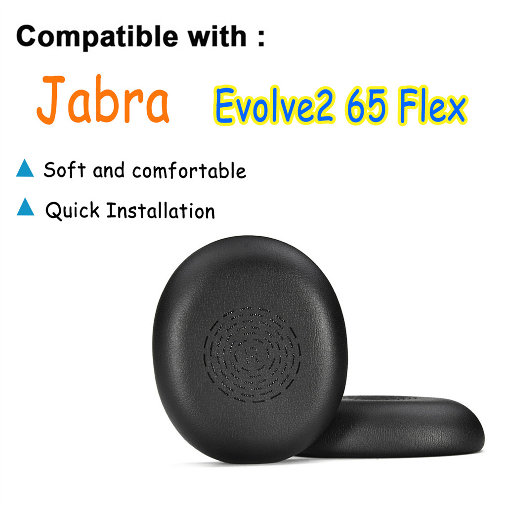 สําหรับ Jabra Evolve2 65 Flex เปลี่ยนแผ่นรองหูฟัง