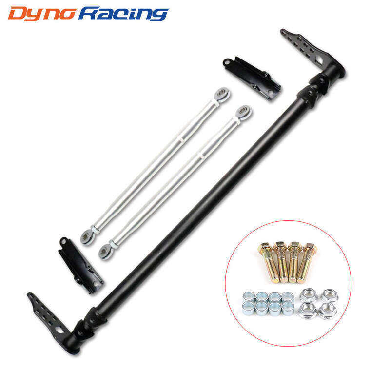 Dynoracing Silver Traction Control Tie Bar Civic 92-95 Acura Integra 94-01 สําหรับ Honda DEL SOL 93-