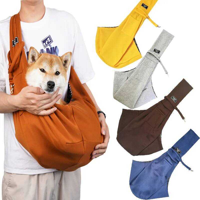C Crossbody Breathable Dog Folding Pet Large Capacity Pet Plies Go Out Portable Cat