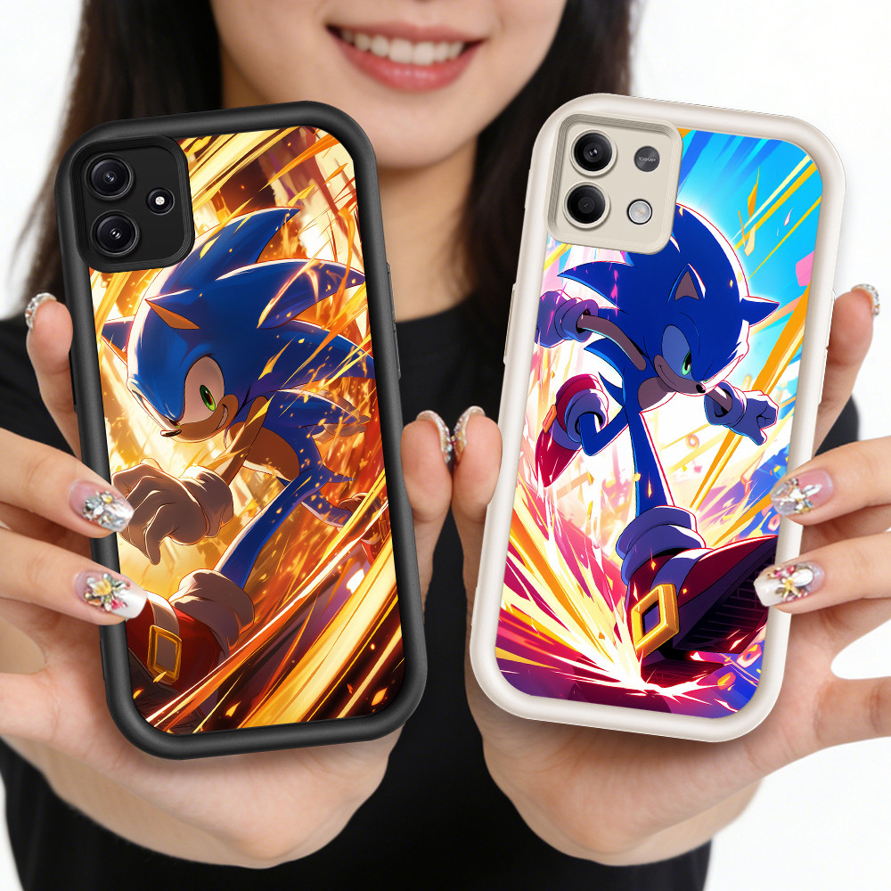 HP O-45 Sonic เคสโทรศัพท์ซิลิโคนสําหรับ Xiaomi Redmi หมายเหตุ 14 13 13X 12 Pro 5G