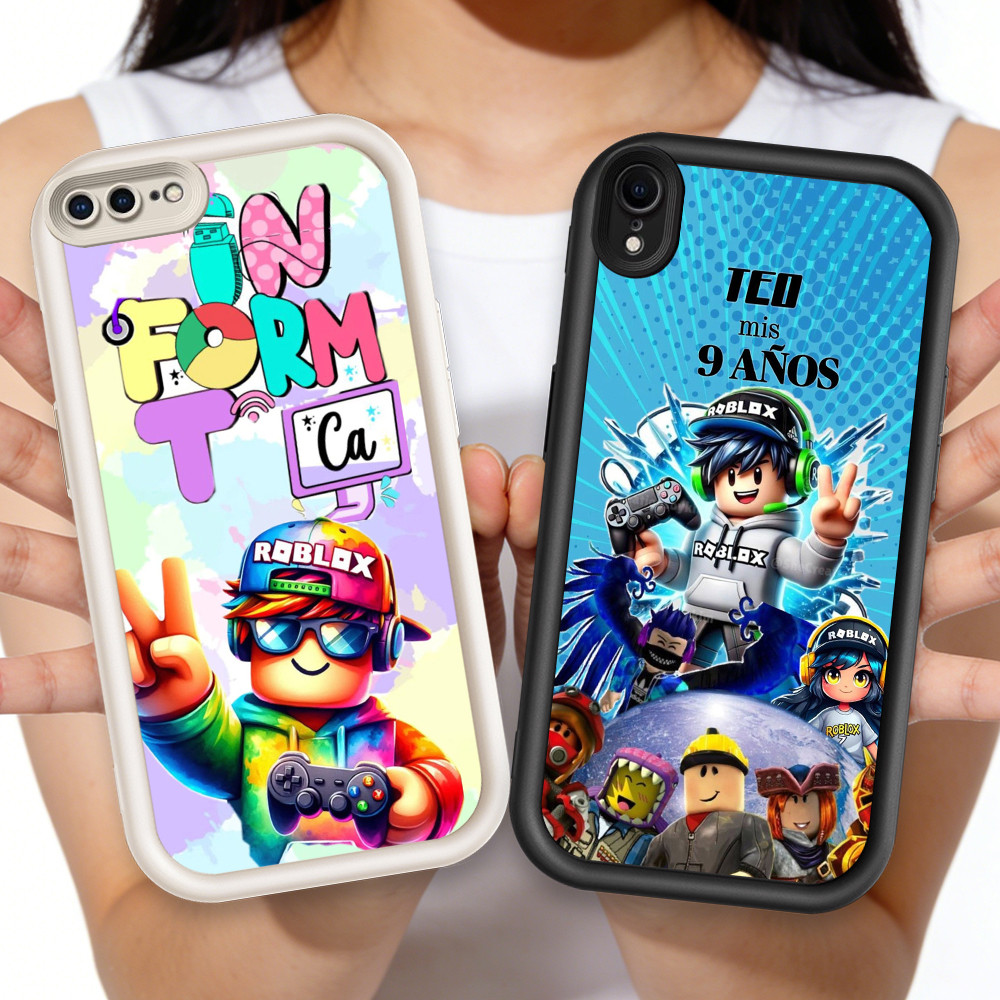 HP O-36 Roblox เคสโทรศัพท์ซิลิโคนสําหรับ iPhone XS 7 6 XR X 8 Max Plus