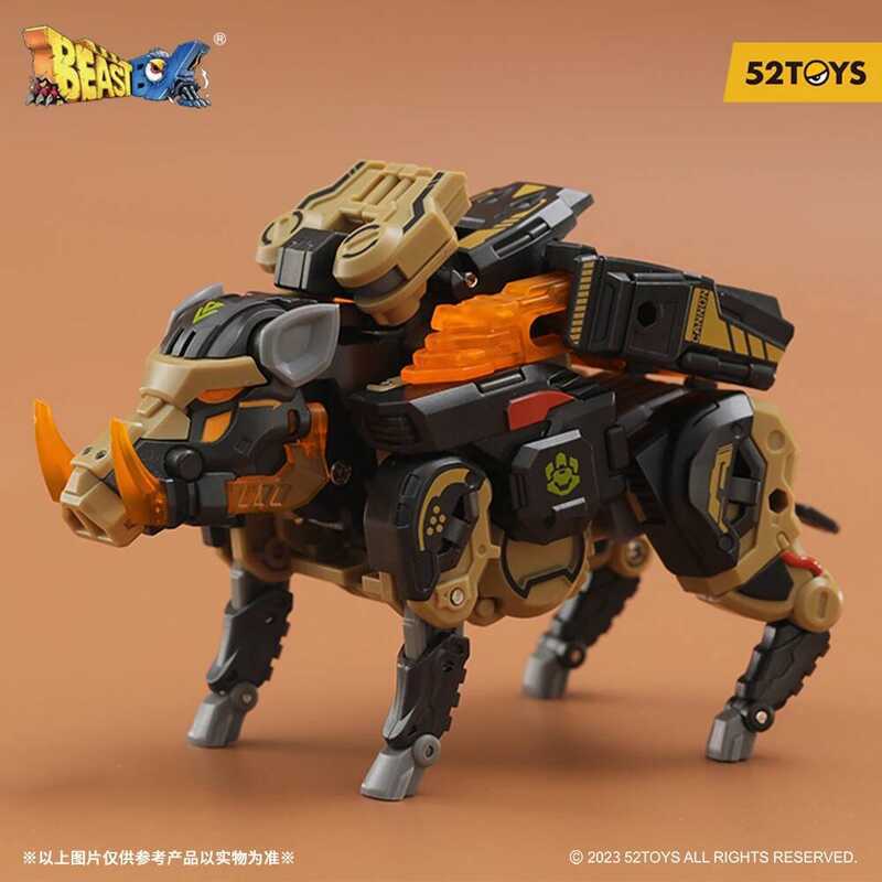 C 52Toys Beastbox Bb-57 SHOVELHEAD Deformation Toys Action Figure, Collectible Converting Toys