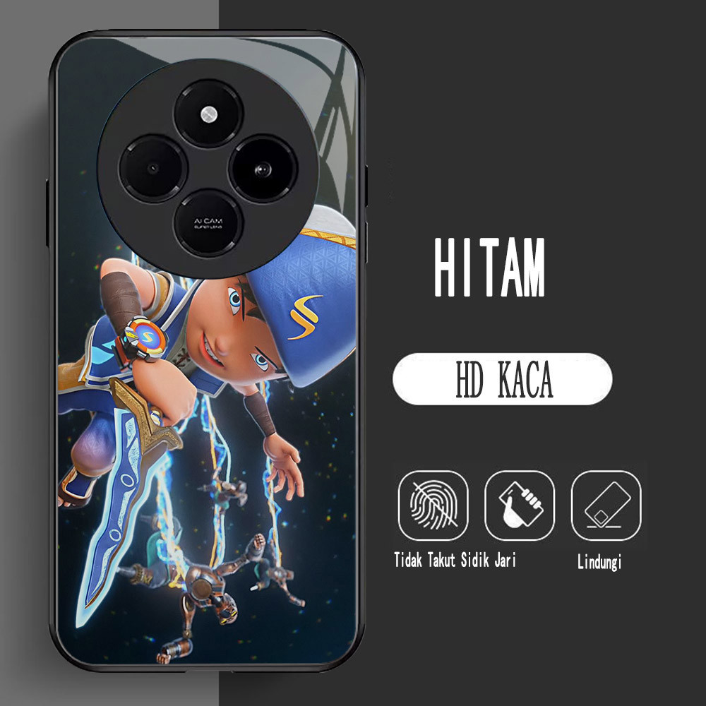Y-9 Bobiboy HD Glass Casing สําหรับ Xiaomi POCO X3 C75 C3 NFC C31 Pro Case