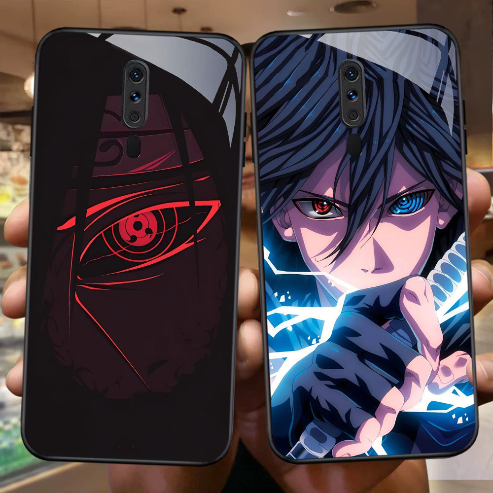 FB-25 Naruto Sasuke HD แก้วกรณีปลอก Kaca สําหรับ Realme Narzo 5S 8i 5 50 5i 9 8 Pro 5G