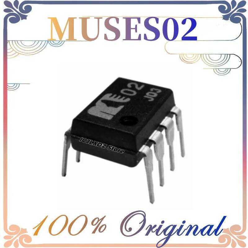 100% 1PCS New Original MUSES02 MUSES0 m02 02 DIP-8 Feverish audio dual op amp chip 100%