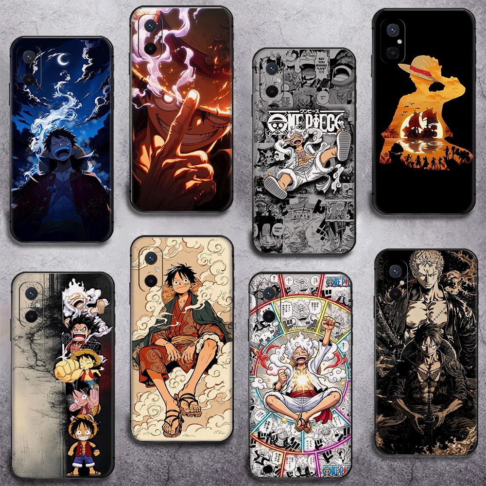 สําหรับ Redmi K20 K40 K60 K70 Pro K50 Gaming A3 A3X TPU เคสโทรศัพท์นุ่มฝาครอบป้องกันการ์ตูน One Piec
