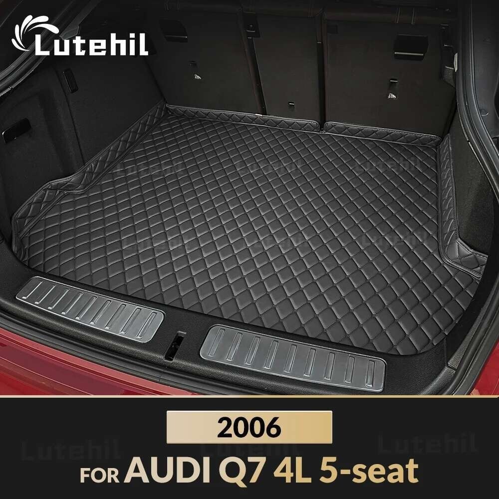 รถTrunkสําหรับAudi Q7 4L 5 ที่นั่ง2006 CUSTOMรถCar cargo Linerพรมอุปกรณ์เสริมตกแต่งภายในอัตโนมัติ