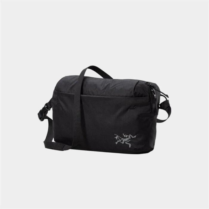 ARCTERYX ไก่โครงกระดูกนกกระเป๋า Heliad 6L สีดํากลางแจ้งน้ําหนักเบากระเป๋าสะพายกระเป๋าเดินทาง Casual 