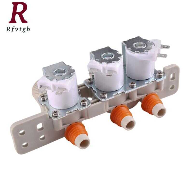 C Aju7212230 Washer Inlet Valve Double Water Inlet Valve Three-Way Water Inlet Valve 3340322030 For