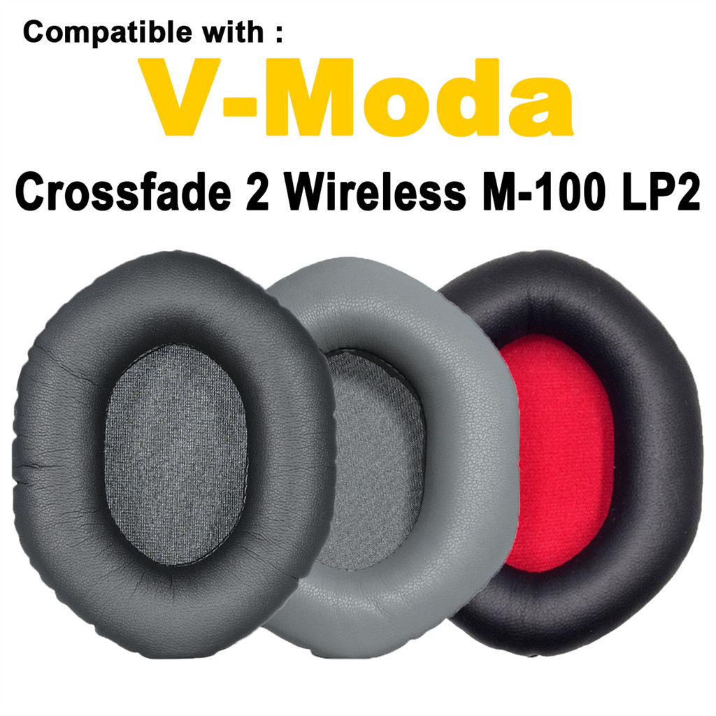 เหมาะสําหรับ V-Moda Crossfade 2 ไร้สาย M-100 LP2 เปลี่ยนหูฟังฟองน้ํา earflap แผ่นรองหูฟัง