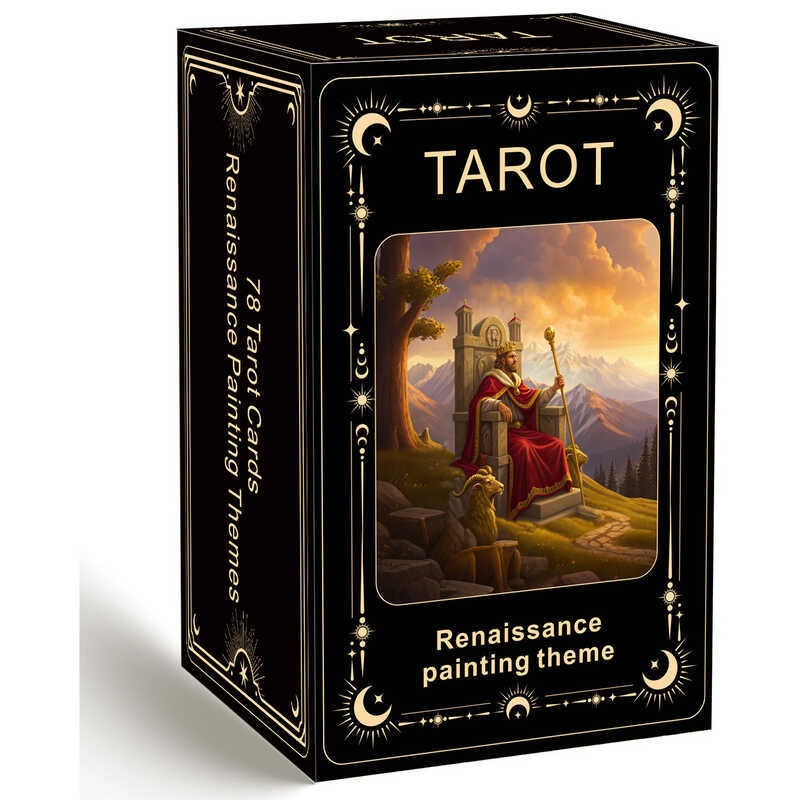 Creative English Tarot Board Game Card Tarot, Renaissance, English Version Tarot