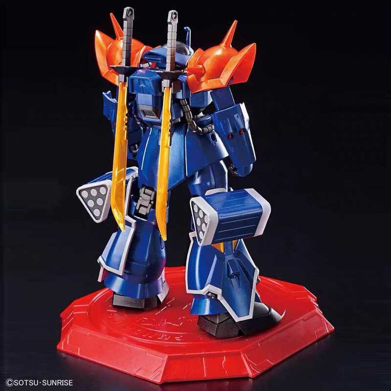 14 + HG 1/144 Blue Orange Gouf Custom Assembly Model Kit, Articulated Mobile Suit Mecha Action Figure,ผู้ใหญ่สะสมงานอดิเรกของเล่น