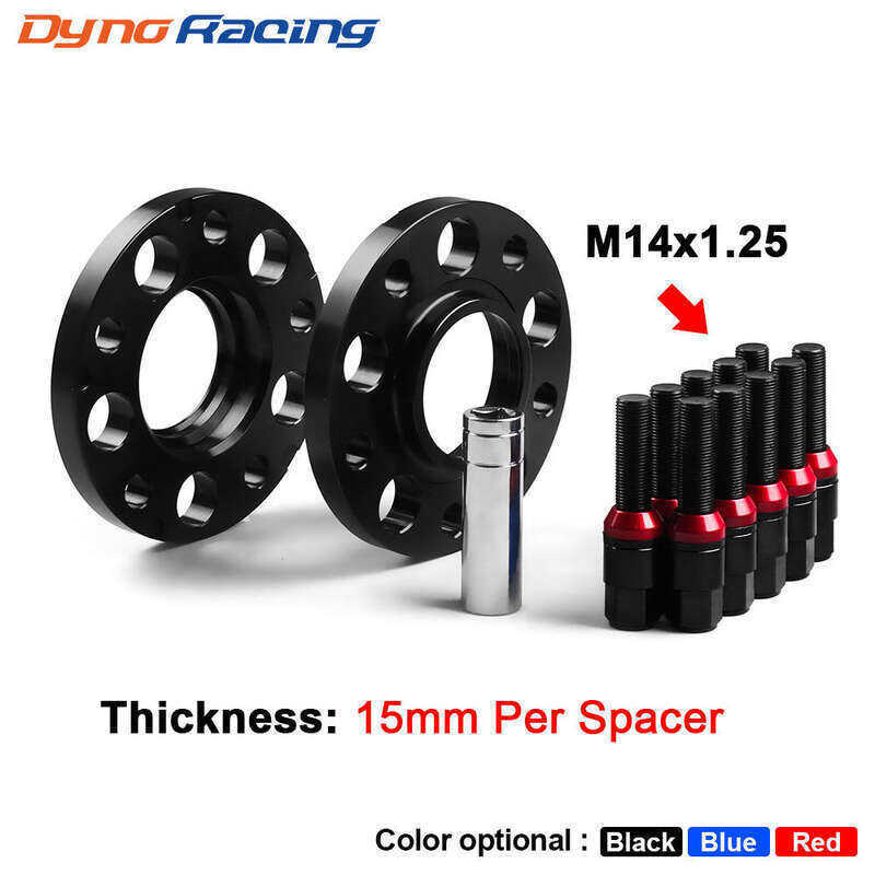 15mm 5x120mm 72.56mm Hubcentric ล้อ Spacers M14x1.25 Tapered Bolts สําหรับ BMW F Series F10 F12 F13 