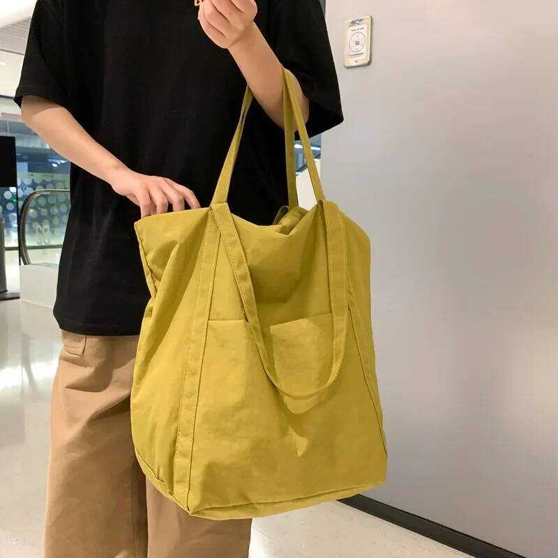 C 2025 Fashion Messager Women Men Nylon Students Tote Handbags Vintage Casual Shoulder Work Girls S