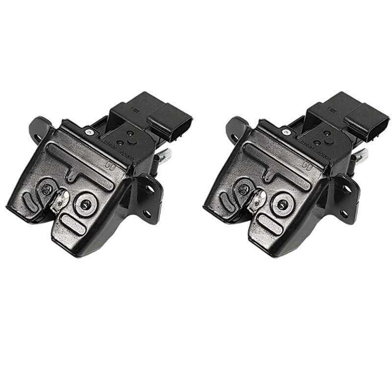 2X ด้านหลัง Tail Gate Latch Assy ล็อคกลไกสําหรับ GT I30 2013-2017 81230-A5000 81230A5000 Auto Pro Zo