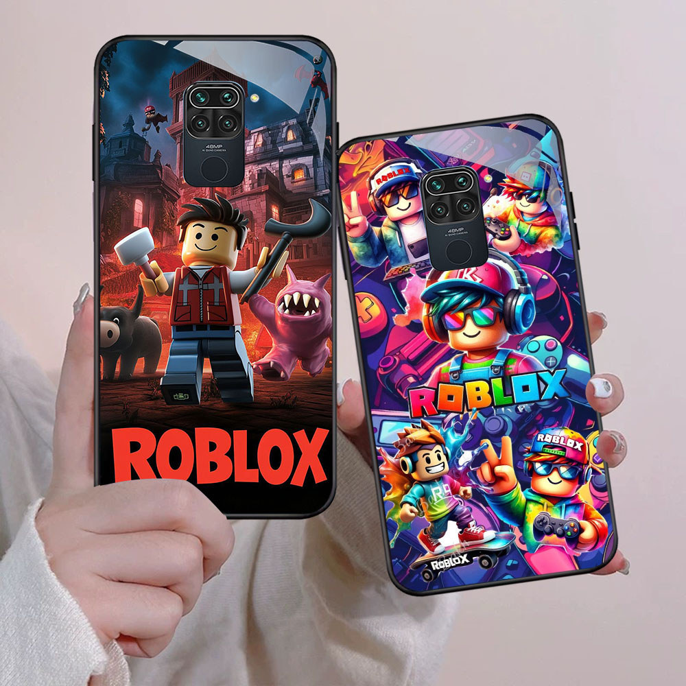 FB-41 Roblox เกม 2026 HD แก้วกรณีปลอก Kaca สําหรับ Xiaomi Redmi หมายเหตุ Poco C75 14C M3 14R NFC C71