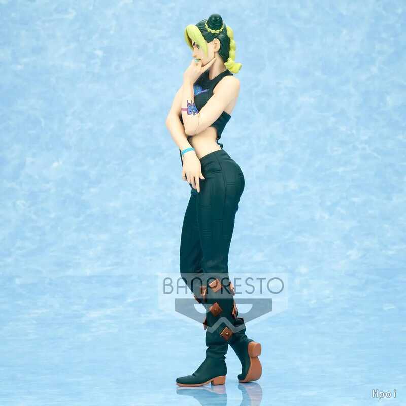 C 16Cm Jolyne Kujo Anime Jojo's Bizarre Adventure Stone Ocean Figure Anime Model Toys Gifts Collect