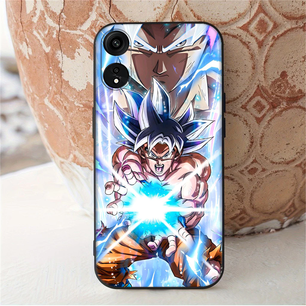 เคสการ์ตูนสีดำ สำหรับ OPPO A1 A98 F23 A3S A5 A3X A3 Pro A9 A5S A7 A8 A31 A12 12S A12E A15 A15S A16 A16S A7K thumbnail 8