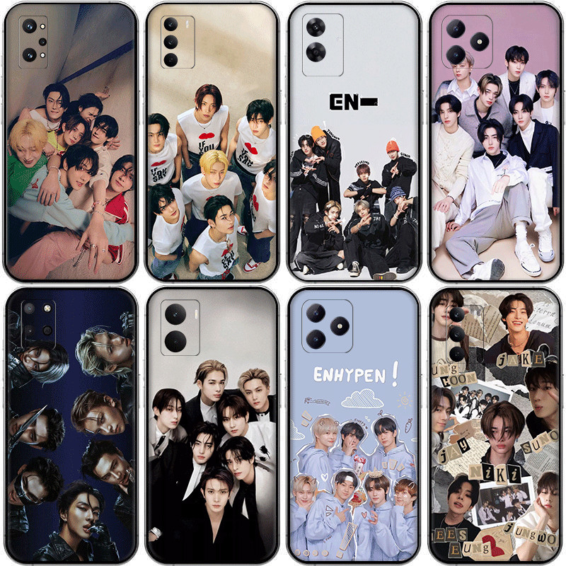 สําหรับRealme 8S 8i 9i 9 10 Pro Plus 12Xความเข้ากันได้เคสโทรศัพท์TPUเคสนิ่มฝาครอบป้องกันหล่อBoy band