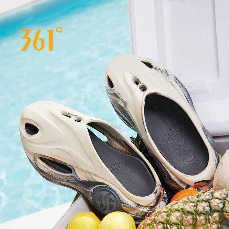 C 361 Degrees AG Whale 2 Aaron Gordon Trendy Slippers Technology Soft Elastic Thick Bottom Men's Sl