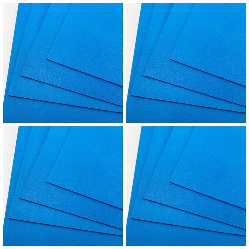 1pc Blue Kydex Sheet for Knife Sheaths & Gun Holsters - 1.5mm Thermoplastic Plate Material for DIY