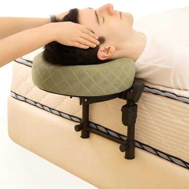 C Massage Headrest For Bed Adjustable Massage Face Cradle At Home Portable Massage Table Kit For Sl