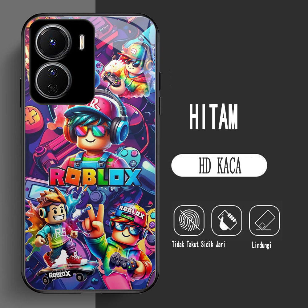 Y-20 Roblox HD Glass Casing สําหรับ OPPO A96 A57 Reno 7 A76 A77 A57S A36 8 A77S Case