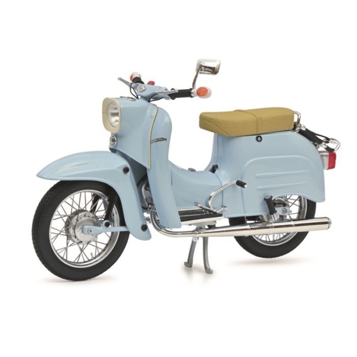 Schuco Schuco 1: 10 Simson Simson KR51/1 blue Alloy Classic Motorcycle Model