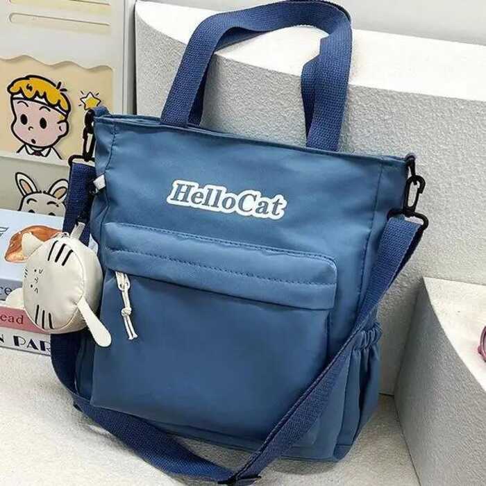 C Cute Simple Crossbody Oulder Large Capaci Casual Travel Leisure Student Par Plement Class Bapa
