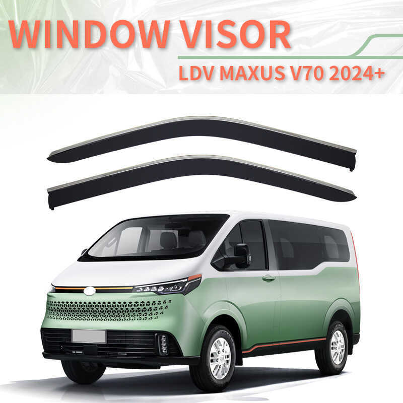 เหมาะสําหรับ Chase V70 กันฝนบังแดด Rain Eyebrow LDV MAXUS V70 ที่บังแดดหน้าต่าง
