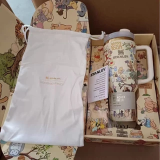 Winnie the Pooh Co-Branded 40oz ถ้วยเก็บความเย็นฉนวนกันความร้อนถ้วยรถ Ice Master มูลค่าสูง