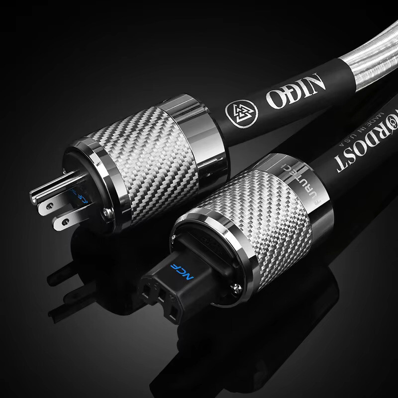ATAUDIO Hi-End hifi audio EU US ปลั๊กสายไฟสายไฟสายไฟเงินบริสุทธิ์