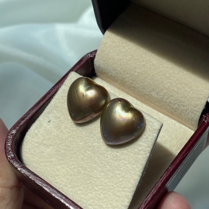 Krabi andaman pearl ต่างหูไข่มุกมาเบ้มาใจ