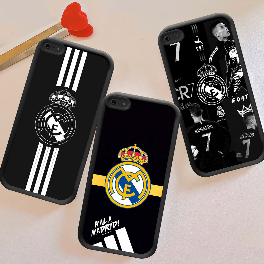 เคสซิลิโคนสําหรับRealme Note 12 8 C65 C63 7I 60 Plus Pro 5G FB-9 CR7 Real Madrid