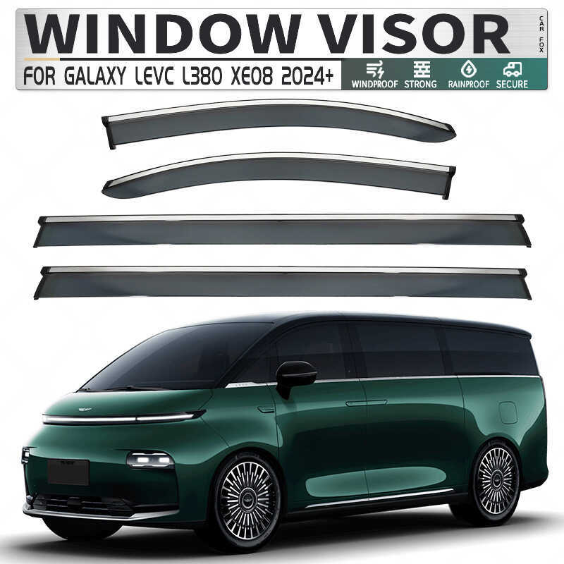 เหมาะสําหรับ Geely Galaxy Wings จริง LEVC L380 Rain Block Gaxy LEVC L380 หน้าต่าง visor
