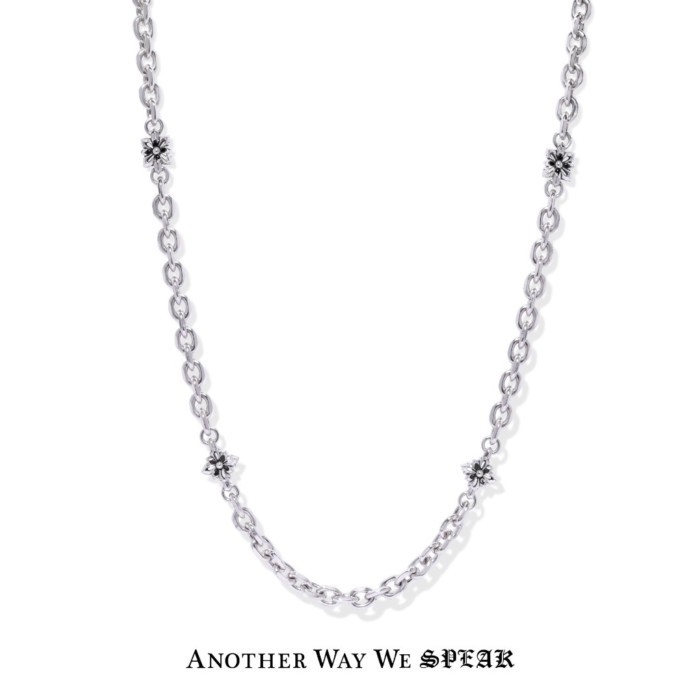 PRE-ORDER ANOTHER WAY WE SPEAK สร้อยคอเงินแท้ รุ่น PCY x CHAIN NECKLACE สีเงิน
