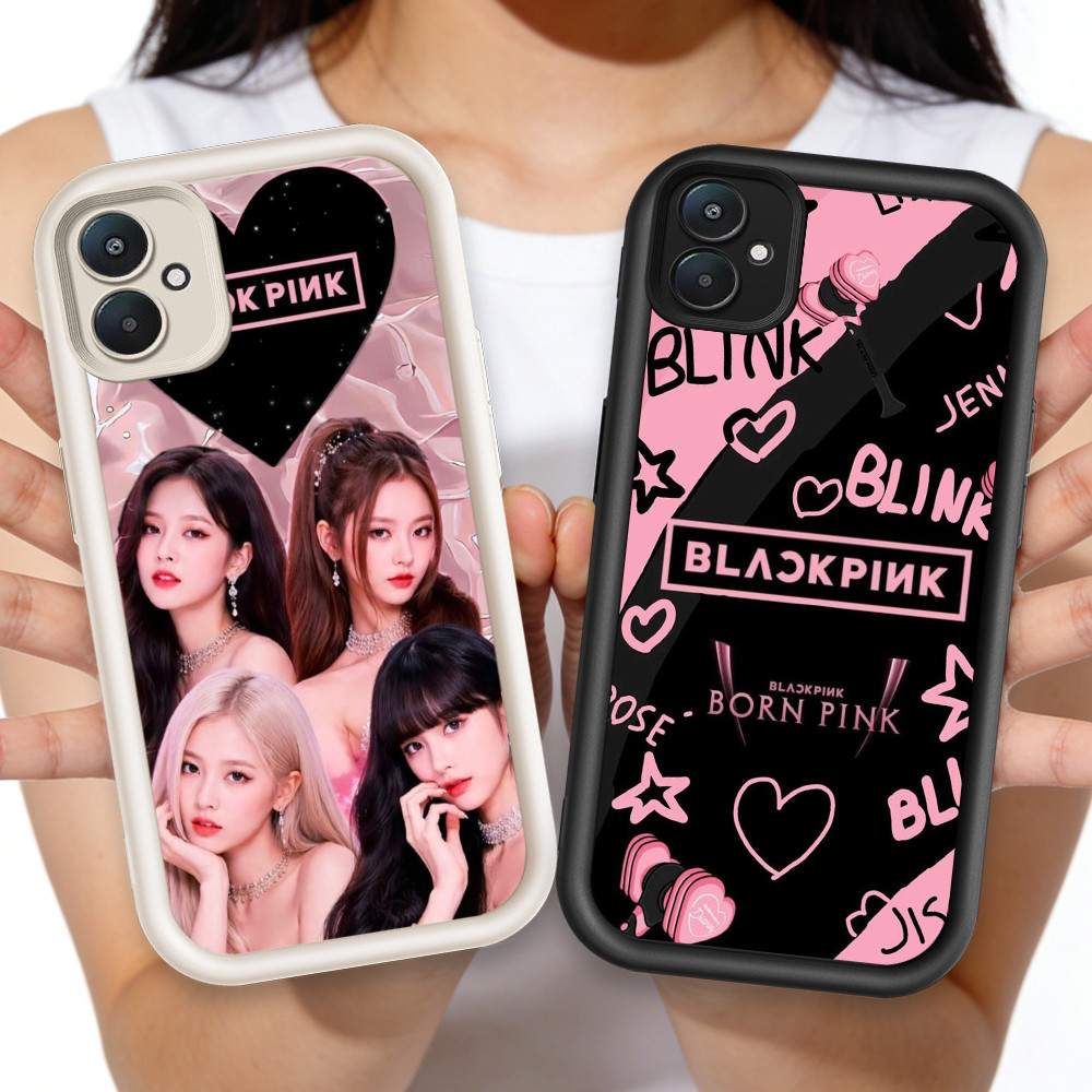 HP O-6 BLACKPINK เคสโทรศัพท์ซิลิโคนสําหรับ Xiaomi Redmi หมายเหตุ 13C A2 6A 9A 7 K60 9T A1 Ultra Pro